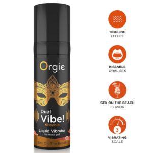 ORGIE – DUAL VIBE! SEX ON THE BEACH KISSABLE LIQUID VIBRATOR 15 ML Aphrodisiac Products | SEXstore.ie