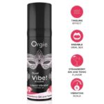 ORGIE – DUAL VIBE! STRAWBERRY GIN AND TONIC KISSABLE LIQUID VIBRATOR 15 ML Aphrodisiac Love Drops | SEXstore.ie 8