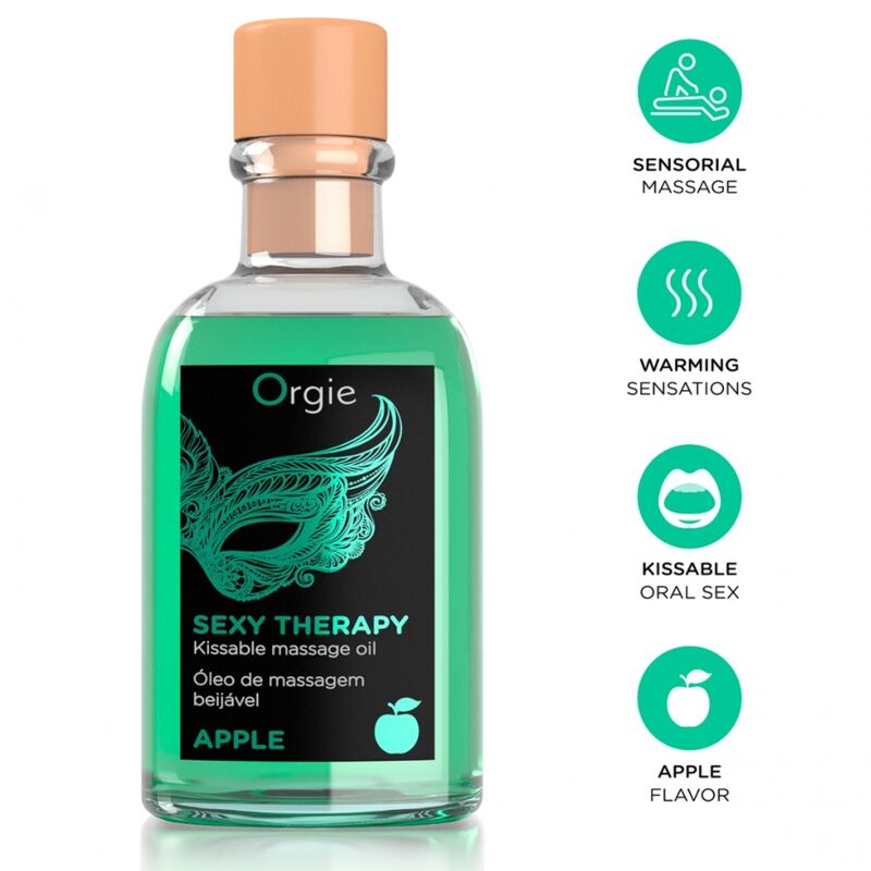 ORGIE – LIPS MASSAGE APPLE KISSABLE MASSAGE SET 100 ML Aphrodisiac Products | SEXstore.ie 4 ORGIE – LIPS MASSAGE APPLE KISSABLE MASSAGE SET 100 ML Aphrodisiac Products | SEXstore.ie 4
