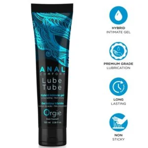ORGIE – LUBE TUBE ANAL COMFORT HYBRID INTIMATE GEL FOR ANAL SEX 100 ML Aphrodisiac Love Drops | SEXstore.ie