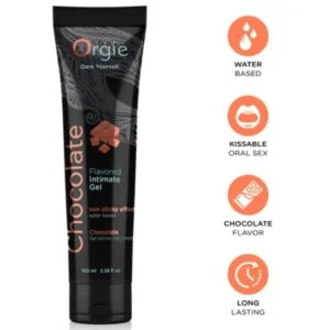 ORGIE – LUBE TUBE CHOCOLATE KISSABLE WATER-BASED INTIMATE GEL 100 ML Flavours Lubes | SEXstore.ie