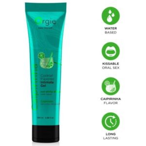 ORGIE – LUBE TUBE COCKTAIL CAIPIRINHA KISSABLE WATER-BASED INTIMATE GEL 100 ML Flavours Lubes | SEXstore.ie