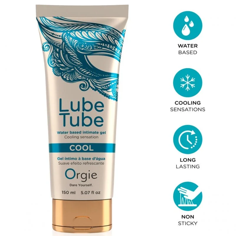 ORGIE – LUBE TUBE COOL COOLING WATER-BASED INTIMATE GEL 150 ML Oils and Lubes | SEXstore.ie 4 ORGIE – LUBE TUBE COOL COOLING WATER-BASED INTIMATE GEL 150 ML Oils and Lubes | SEXstore.ie 4