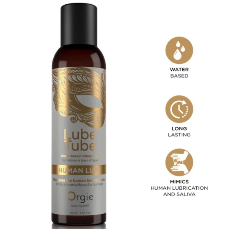 ORGIE – LUBE TUBE HUMAN LUBE WATER-BASED INTIMATE GEL 150 ML Oils and Lubes | SEXstore.ie 4 ORGIE – LUBE TUBE HUMAN LUBE WATER-BASED INTIMATE GEL 150 ML Oils and Lubes | SEXstore.ie 4