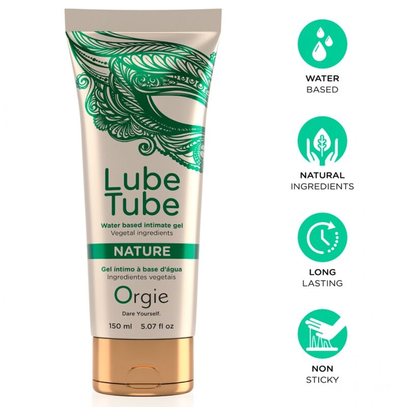 ORGIE – LUBE TUBE NATURE WATER-BASED INTIMATE GEL 150 ML Oils and Lubes | SEXstore.ie 4 ORGIE – LUBE TUBE NATURE WATER-BASED INTIMATE GEL 150 ML Oils and Lubes | SEXstore.ie 4