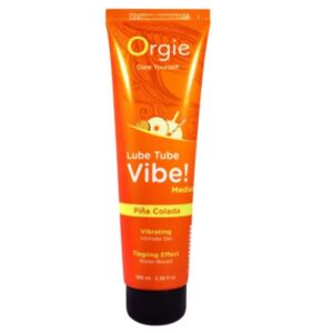 ORGIE – LUBE TUBE VIBE! PIÑA COLADA KISSABLE INTIMATE GEL MEDIUM TINGLING 100 ML Flavours Lubes | SEXstore.ie 3