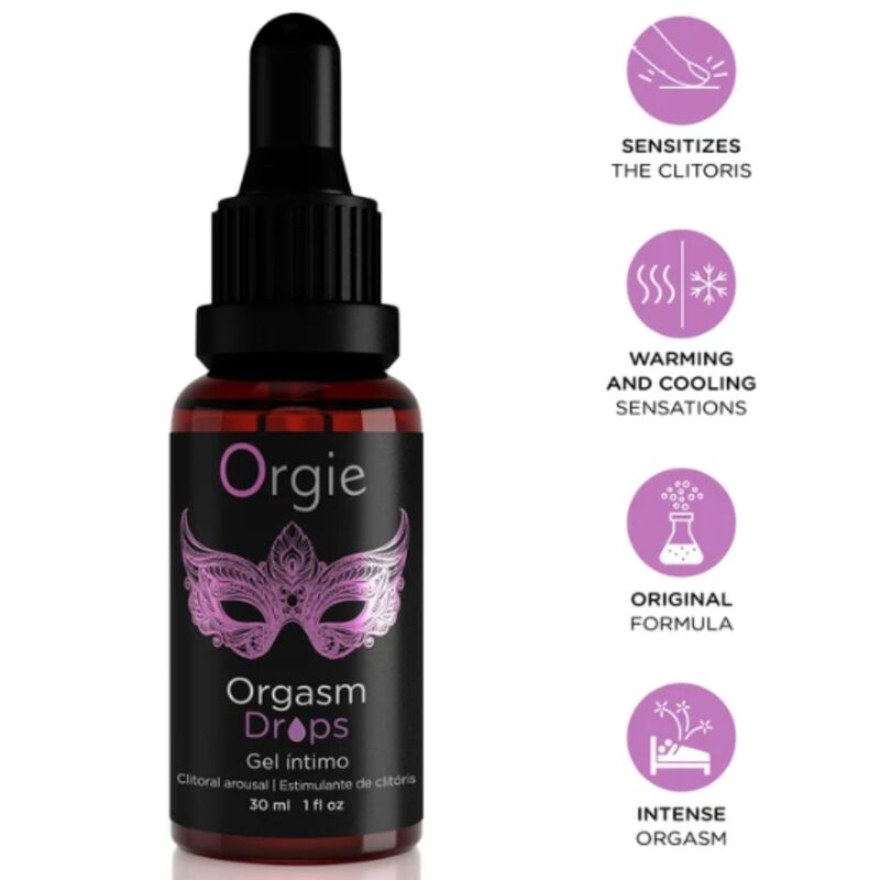 ORGIE – ORGASM DROPS CLITORAL AROUSAL 30 ML Aphrodisiac Products | SEXstore.ie 4 ORGIE – ORGASM DROPS CLITORAL AROUSAL 30 ML Aphrodisiac Products | SEXstore.ie 4