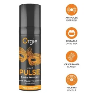 ORGIE – PULSE KISSABLE PULSING SENSATION INTIMATE GEL 15 ML Aphrodisiac Products | SEXstore.ie