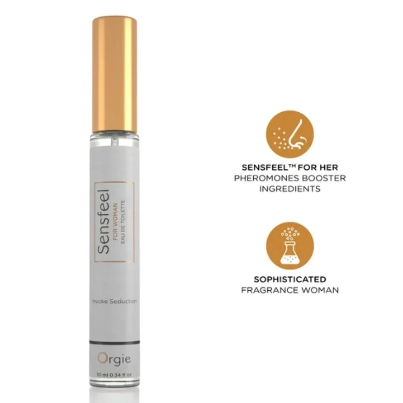 ORGIE – SENSFEEL EAU DE TOILETTE WITH PHEROMONE BOOSTER TRAVEL SIZE FOR WOMEN 10 ML Aphrodisiac Products | SEXstore.ie 4 ORGIE – SENSFEEL EAU DE TOILETTE WITH PHEROMONE BOOSTER TRAVEL SIZE FOR WOMEN 10 ML Aphrodisiac Products | SEXstore.ie 4