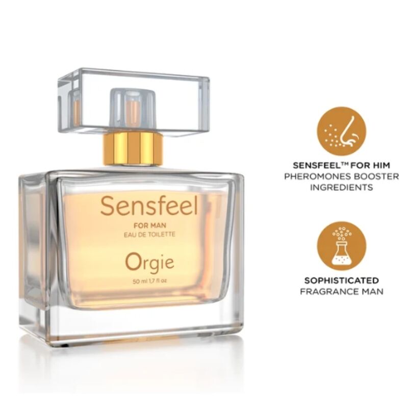 ORGIE – SENSFEEL FOR MAN PHEROMONE BOOSTER EAU DE TOILETTE 50 ML Aphrodisiac Products | SEXstore.ie 4 ORGIE – SENSFEEL FOR MAN PHEROMONE BOOSTER EAU DE TOILETTE 50 ML Aphrodisiac Products | SEXstore.ie 4