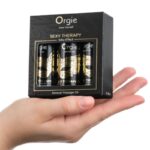 ORGIE – SEXY THERAPY MINI SIZE COLLECTION SENSUAL MASSAGE OILS 3 X 30 ML Aphrodisiac Love Drops | SEXstore.ie 9