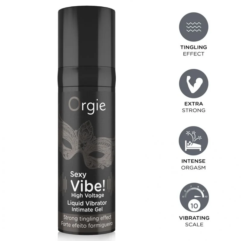 ORGIE – SEXY VIBE! HIGH VOLTAGE EXTRA STRONG LIQUID VIBRATOR 15 ML Aphrodisiac Products | SEXstore.ie 4 ORGIE – SEXY VIBE! HIGH VOLTAGE EXTRA STRONG LIQUID VIBRATOR 15 ML Aphrodisiac Products | SEXstore.ie 4