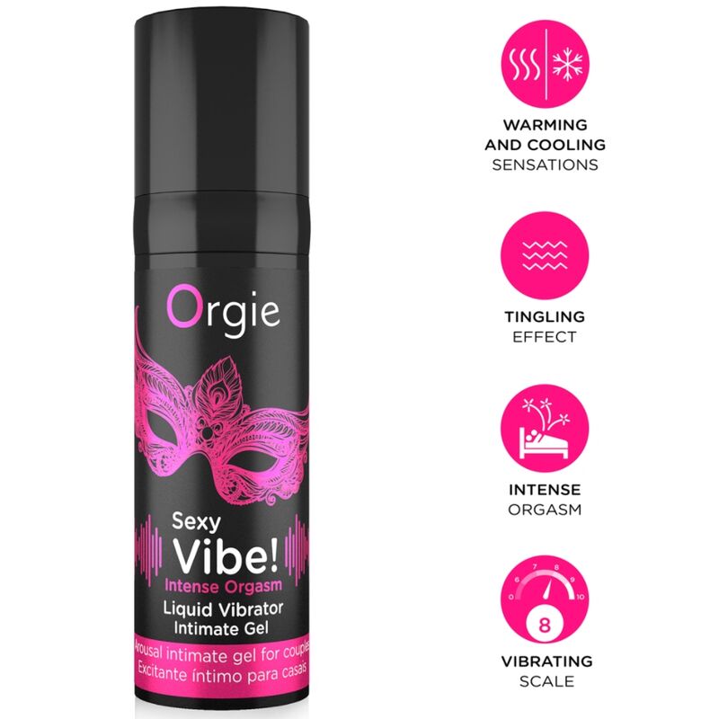 ORGIE – SEXY VIBE! INTENSE ORGASM MULTIPLE SENSATIONS INTIMATE GEL 15 ML Aphrodisiac Love Drops | SEXstore.ie 4 ORGIE – SEXY VIBE! INTENSE ORGASM MULTIPLE SENSATIONS INTIMATE GEL 15 ML Aphrodisiac Love Drops | SEXstore.ie 4