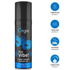 ORGIE – SEXY VIBE! LIQUID VIBRATOR 15 ML Aphrodisiac Products | SEXstore.ie