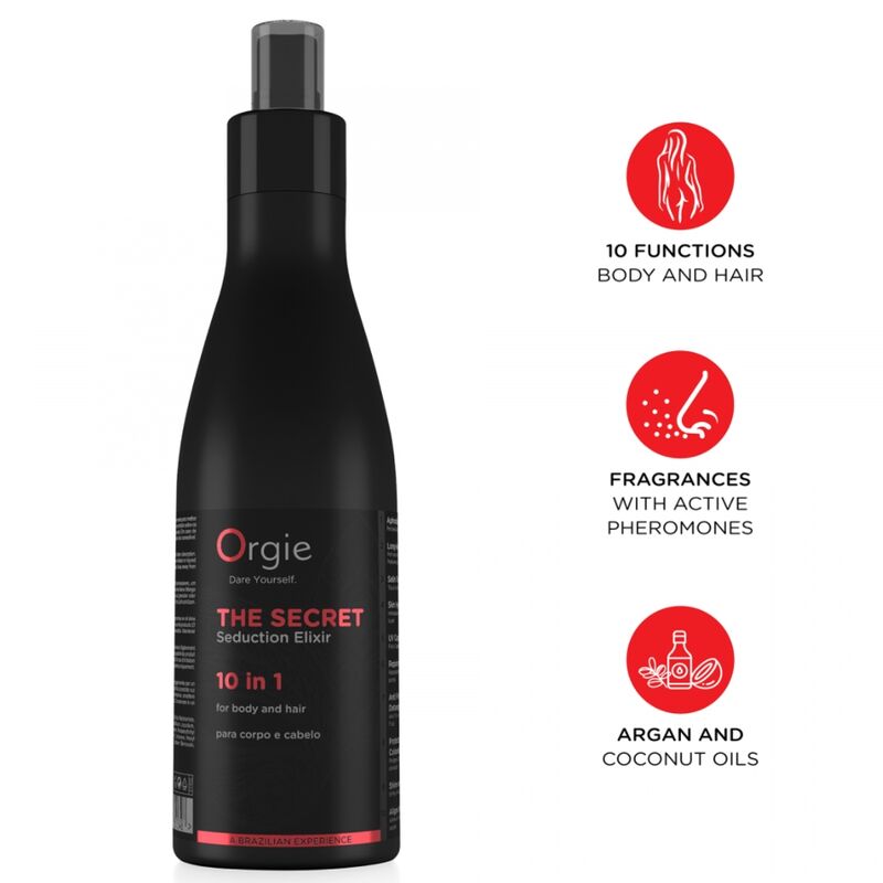 ORGIE – THE SECRET SEDUCTION ELIXIR 10 IN 1 BODY AND HAIR LOTION 200 ML Aphrodisiac Products | SEXstore.ie 4 ORGIE – THE SECRET SEDUCTION ELIXIR 10 IN 1 BODY AND HAIR LOTION 200 ML Aphrodisiac Products | SEXstore.ie 4