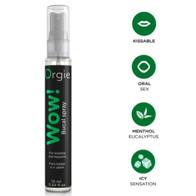 ORGIE – WOW! MENTHOL AND EUCALYPTUS BUCCAL SPRAY 10 ML Aphrodisiac Products | SEXstore.ie 4 ORGIE – WOW! MENTHOL AND EUCALYPTUS BUCCAL SPRAY 10 ML Aphrodisiac Products | SEXstore.ie 4