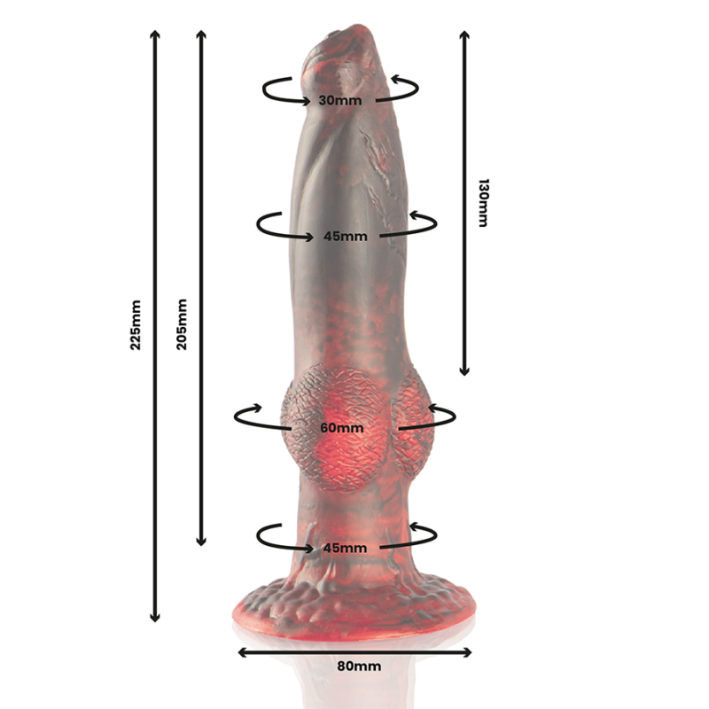 EPIC – PROMETHEUS TITAN FLAME RECHARGEABLE REMOTE CONTROL DILDO Dildos | SEXstore.ie 7