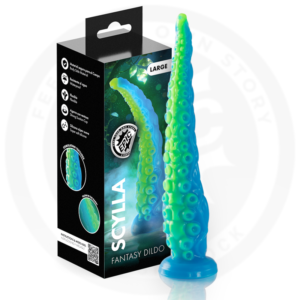 EPIC – SCYLLA FLUORESCENT THIN TENTACLE DILDO LARGE SIZE Dildos | SEXstore.ie