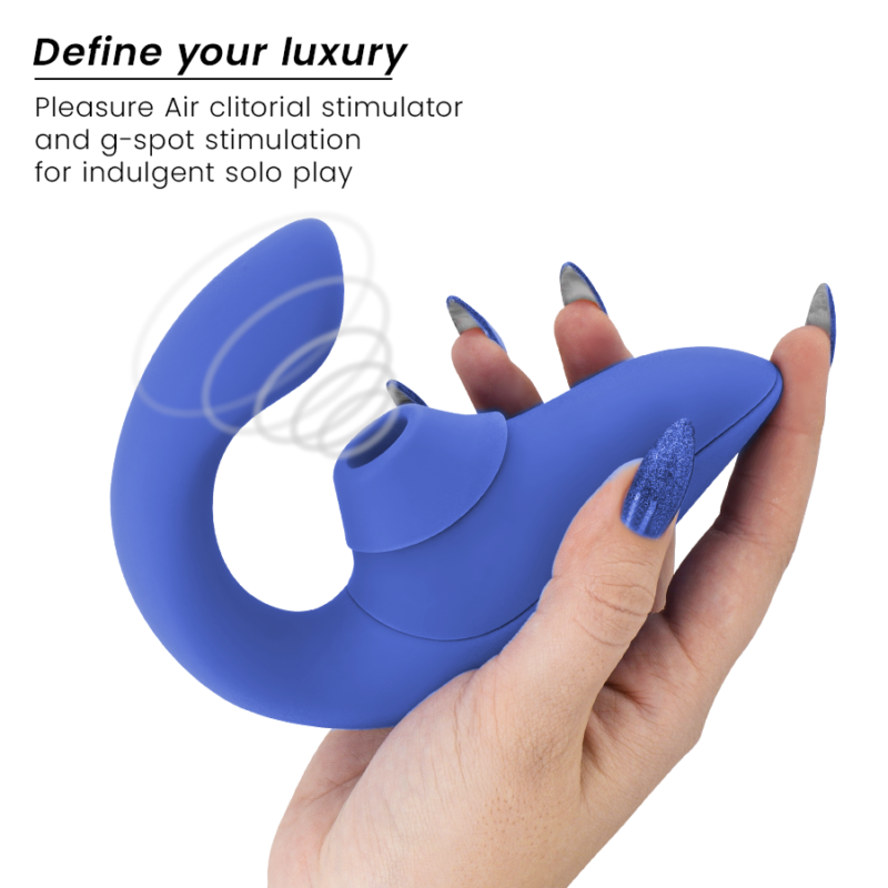 WOMANIZER – BLEND RABBIT VIBRATOR STIMULATOR VIBRANT BLUE Air Pulse Stimulators | SEXstore.ie 12