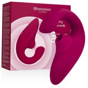 WOMANIZER – BLEND RABBIT VIBRATOR STIMULATOR VIBRANT PINK Air Pulse Stimulators | SEXstore.ie