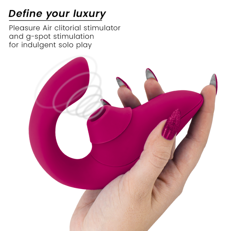WOMANIZER – BLEND RABBIT VIBRATOR STIMULATOR VIBRANT PINK Air Pulse Stimulators | SEXstore.ie 10