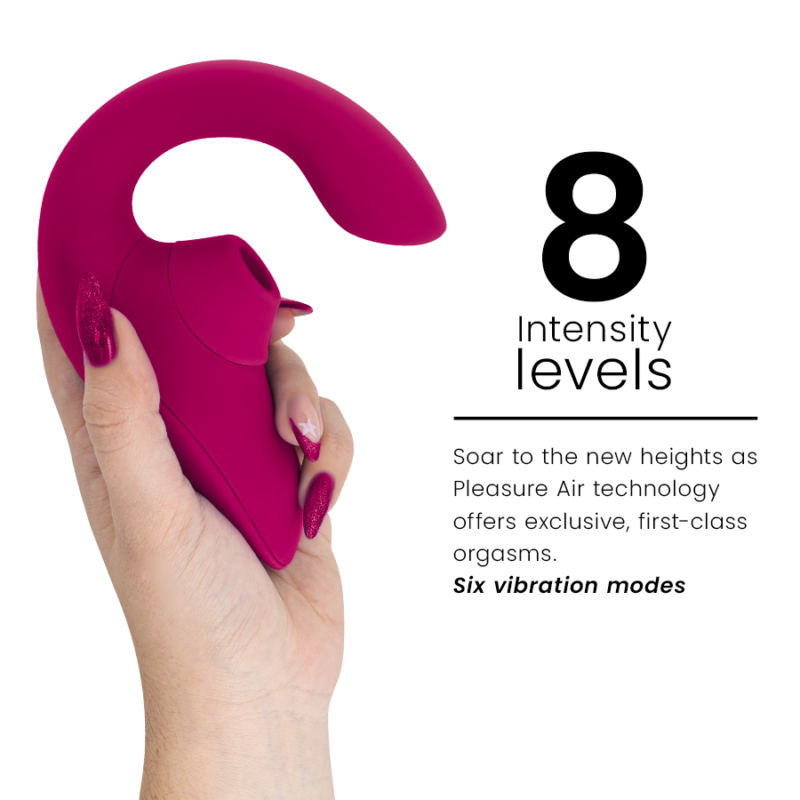 WOMANIZER – BLEND RABBIT VIBRATOR STIMULATOR VIBRANT PINK Air Pulse Stimulators | SEXstore.ie 12