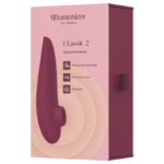 WOMANIZER – CLASSIC 2 CLITORAL STIMULATOR BORDEAUX Air Pulse Stimulators | SEXstore.ie 25