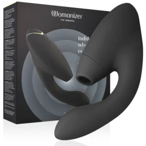 WOMANIZER – DUO 2 STIMULATOR BLACK Air Pulse Stimulators | SEXstore.ie