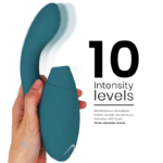 WOMANIZER – DUO 2 STIMULATOR BLUE PETROL Air Pulse Stimulators | SEXstore.ie 30