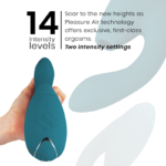 WOMANIZER – DUO 2 STIMULATOR BLUE PETROL Air Pulse Stimulators | SEXstore.ie 31
