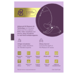 WOMANIZER – DUO NEXT DUAL CLITORAL & G-SPOT STIMULATOR DARK PURPLE Air Pulse Stimulators | SEXstore.ie 42