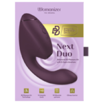 WOMANIZER – DUO NEXT DUAL CLITORAL & G-SPOT STIMULATOR DARK PURPLE Air Pulse Stimulators | SEXstore.ie 44