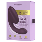 WOMANIZER – DUO NEXT DUAL CLITORAL & G-SPOT STIMULATOR DARK PURPLE Air Pulse Stimulators | SEXstore.ie 45