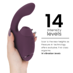 WOMANIZER – DUO NEXT DUAL CLITORAL & G-SPOT STIMULATOR DARK PURPLE Air Pulse Stimulators | SEXstore.ie 31