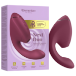 WOMANIZER – DUO NEXT DUAL CLITORAL & G-SPOT STIMULATOR DUSKY PINK Air Pulse Stimulators | SEXstore.ie 41