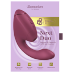 WOMANIZER – DUO NEXT DUAL CLITORAL & G-SPOT STIMULATOR DUSKY PINK Air Pulse Stimulators | SEXstore.ie 42