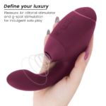 WOMANIZER – DUO NEXT DUAL CLITORAL & G-SPOT STIMULATOR DUSKY PINK Air Pulse Stimulators | SEXstore.ie 27
