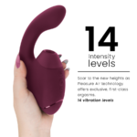 WOMANIZER – DUO NEXT DUAL CLITORAL & G-SPOT STIMULATOR DUSKY PINK Air Pulse Stimulators | SEXstore.ie 29