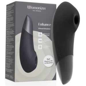 WOMANIZER – ENHANCE CLITORIAL STIMULATOR BLACK Air Pulse Stimulators | SEXstore.ie