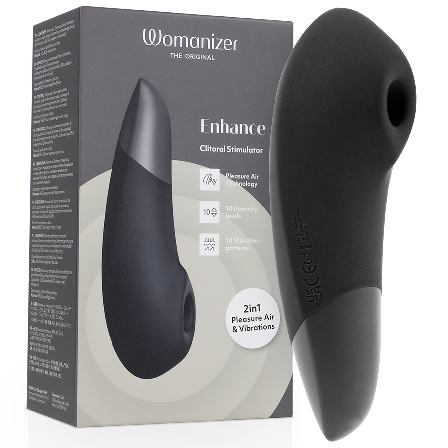 WOMANIZER – ENHANCE CLITORIAL STIMULATOR BLACK Air Pulse Stimulators | SEXstore.ie 4 WOMANIZER – ENHANCE CLITORIAL STIMULATOR BLACK Air Pulse Stimulators | SEXstore.ie 4