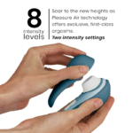 WOMANIZER – LIBERTY 2 CLITORIS STIMULATOR & SUCTION BLUE Air Pulse Stimulators | SEXstore.ie 32