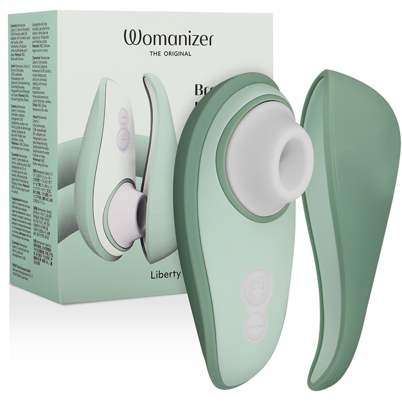 WOMANIZER – LIBERTY 2 CLITORIS STIMULATOR & SUCTION LIGHT GREEN Air Pulse Stimulators | SEXstore.ie 4 WOMANIZER – LIBERTY 2 CLITORIS STIMULATOR & SUCTION LIGHT GREEN Air Pulse Stimulators | SEXstore.ie 4