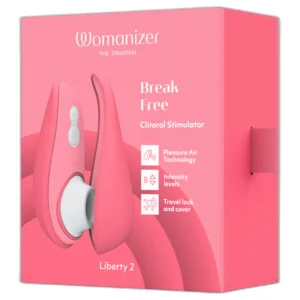 WOMANIZER – LIBERTY 2 CLITORIS STIMULATOR & SUCTION PINK Air Pulse Stimulators | SEXstore.ie 3