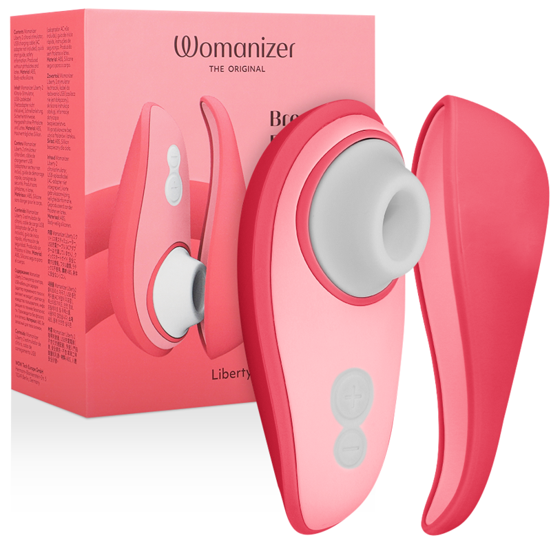 WOMANIZER – LIBERTY 2 CLITORIS STIMULATOR & SUCTION PINK Air Pulse Stimulators | SEXstore.ie 4 WOMANIZER – LIBERTY 2 CLITORIS STIMULATOR & SUCTION PINK Air Pulse Stimulators | SEXstore.ie 4