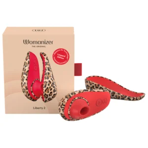 WOMANIZER – LIBERTY 2 SUCTION CLITORAL STIMULATOR 8 INTENSITY LEVELS LEOPARD PRINT Air Pulse Stimulators | SEXstore.ie 3