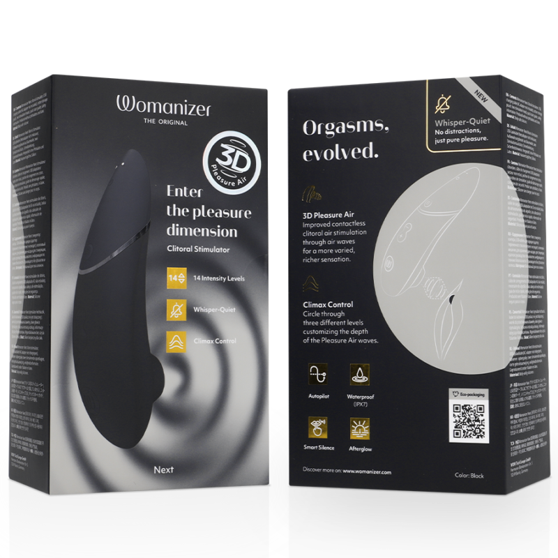WOMANIZER – NEXT CLITORIAL STIMULATOR BLACK Air Pulse Stimulators | SEXstore.ie 18