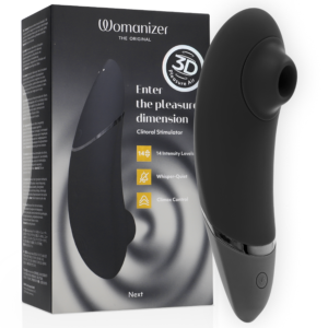 WOMANIZER – NEXT CLITORIAL STIMULATOR BLACK Air Pulse Stimulators | SEXstore.ie