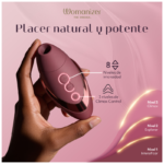 WOMANIZER – NEXT LIBERTY 3D PLEASURE AIR CLITORAL STIMULATOR BORDEAUX Air Pulse Stimulators | SEXstore.ie 24