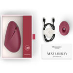 WOMANIZER – NEXT SUCTION CLITORAL STIMULATOR 14 INTENSITY LEVELS BORDEAUX Air Pulse Stimulators | SEXstore.ie 29
