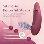 WOMANIZER – NEXT SUCTION CLITORAL STIMULATOR 14 INTENSITY LEVELS DUSKY PINK Air Pulse Stimulators | SEXstore.ie 19